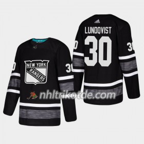 New York Rangers Trikot Henrik Lundqvist 30 2019 All-Star Adidas Schwarz Authentic - Herren